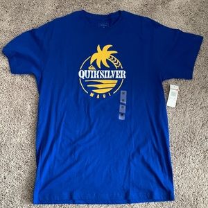 Men’s Blue Coastal Maui Quiksilver Tee